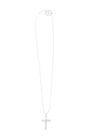 画像1:  {SOLD} Taro Washimi タロウ ワシミ 鷲見太郎 S K18 flower metal pendant / slv chain 50cm {-BCS}  :WT2023-14-CUS 