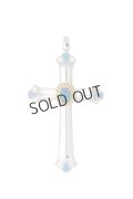 Taro Washimi タロウ ワシミ 鷲見太郎 Medium cross pendant{-BFS}