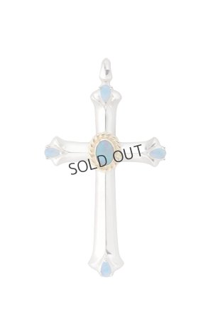 画像1: Taro Washimi タロウ ワシミ 鷲見太郎 Medium cross pendant{-BFS}