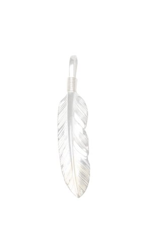 画像1:   Taro Washimi タロウ ワシミ 鷲見太郎 S feather K18 top 01 {-BFS}  :WT20260407-10-F 