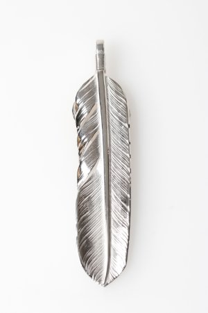 画像2: Taro Washimi タロウ ワシミ 鷲見太郎 L arabesque flight feather 01{-BFS}