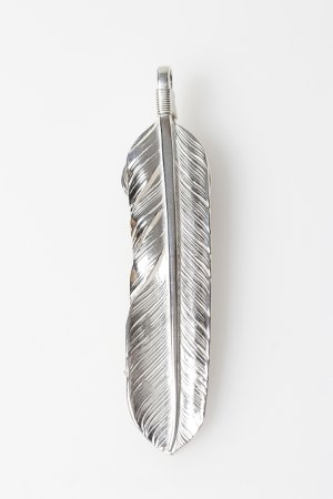 画像2: Taro Washimi タロウ ワシミ 鷲見太郎 L arabesque flight feather 01{-BFS}