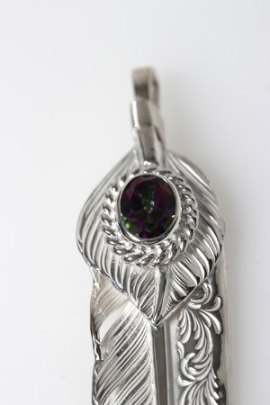 画像3: Taro Washimi タロウ ワシミ 鷲見太郎 L arabesque flight feather 02{-BFS}