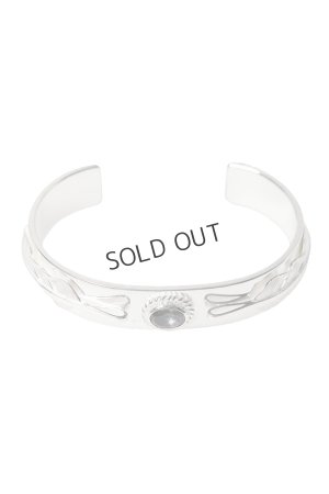 画像1: {SOLD}Taro Washimi タロウ ワシミ 鷲見太郎 M plain bangle 12mm{-BFS}