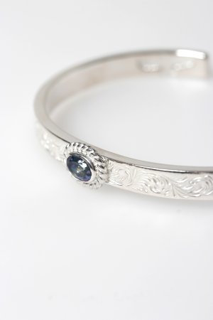 画像7: Taro Washimi タロウ ワシミ 鷲見太郎 Ｍ arabesque design 5mm bangle{-BFS}