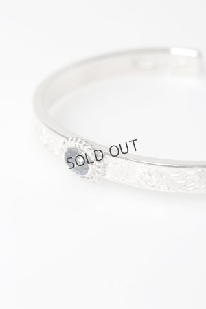 画像7: {SOLD}Taro Washimi タロウ ワシミ 鷲見太郎 Ｍ arabesque design 5mm bangle{-BFS}
