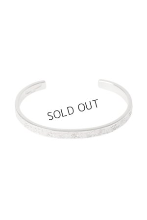 画像1: {SOLD}Taro Washimi タロウ ワシミ 鷲見太郎 Ｍ arabesque design 5mm bangle{-BFS}