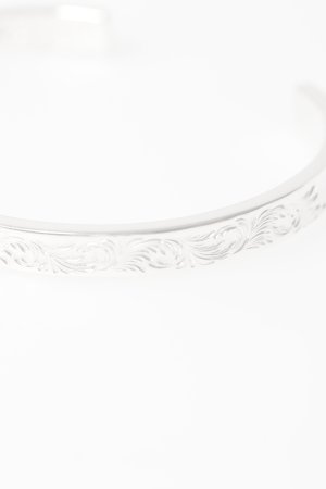 画像6:   Taro Washimi タロウ ワシミ 鷲見太郎 Ｍ arabesque design 5mm bangle {-BFS}  :WT20260407-28-F 
