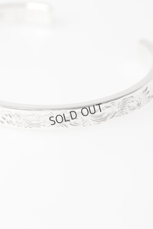 画像6: {SOLD}Taro Washimi タロウ ワシミ 鷲見太郎 Ｍ arabesque design 5mm bangle{-BFS}