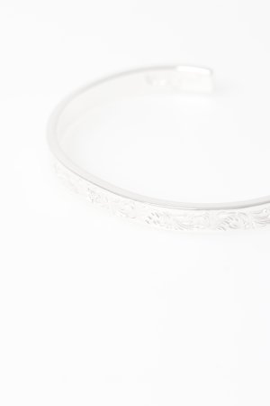 画像7:   Taro Washimi タロウ ワシミ 鷲見太郎 Ｍ arabesque design 5mm bangle {-BFS}  :WT20260407-28-F 