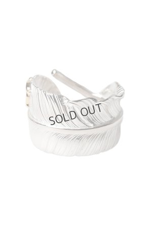 画像1: Taro Washimi タロウ ワシミ 鷲見太郎 L old feather ring 02{-BFS}