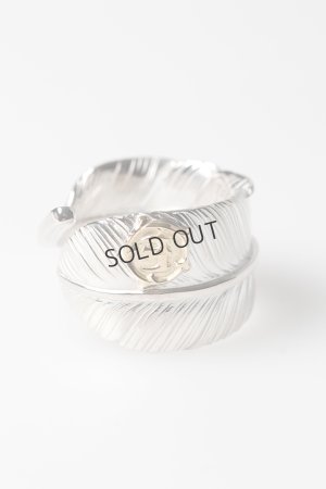 画像3: Taro Washimi タロウ ワシミ 鷲見太郎 L old feather ring 02{-BFS}