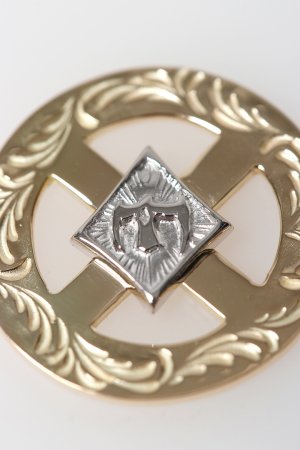 画像4: Taro Washimi タロウ ワシミ 鷲見太郎 唐草 K18 medicine wheel{-BFS}