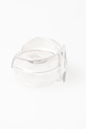 画像3:   Taro Washimi タロウ ワシミ 鷲見太郎 L arabesque flight feather 01 ring {-BFS}  :WT20260407-50-19 