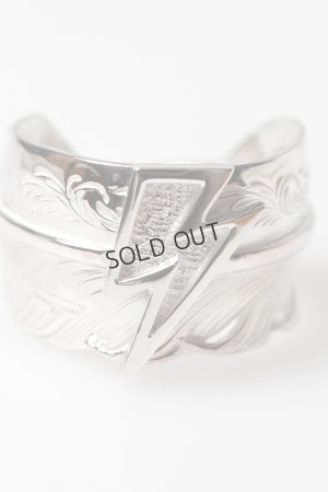 画像5: {SOLD}Taro Washimi タロウ ワシミ 鷲見太郎 L arabesque flight feather 01 ring{-BFS}