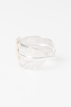 画像3:   Taro Washimi タロウ ワシミ 鷲見太郎 L arabesque flight feather 01 ring {-BFS}  :WT20260407-51-19 