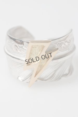 画像5: Taro Washimi タロウ ワシミ 鷲見太郎 L arabesque flight feather 01 ring{-BFS}