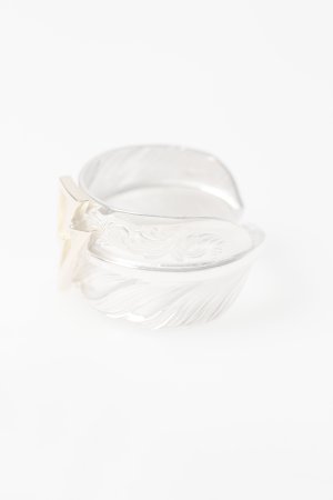 画像6:   Taro Washimi タロウ ワシミ 鷲見太郎 L arabesque flight feather 01 ring {-BFS}  :WT20260407-51-19 