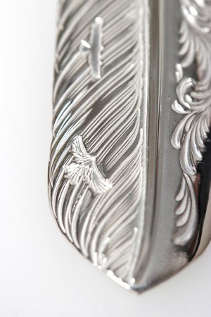 画像4: Taro Washimi タロウ ワシミ 鷲見太郎 L arabesque flight feather 02{-BFS}