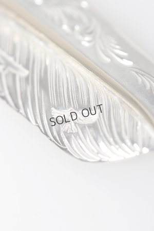 画像5: Taro Washimi タロウ ワシミ 鷲見太郎 L arabesque flight feather  K18 core 02{-BFS}