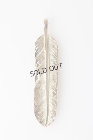 画像2: Taro Washimi タロウ ワシミ 鷲見太郎 L K18 arabesque flight feather 01{E-}{-BFS}