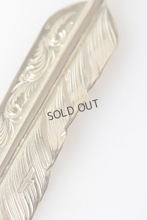 画像3: Taro Washimi タロウ ワシミ 鷲見太郎 L K18 arabesque flight feather 01{E-}{-BFS}