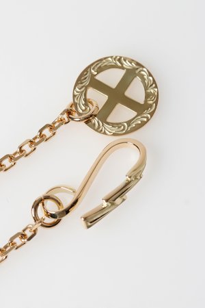 画像8: Taro Washimi タロウ ワシミ 鷲見太郎 allYG thunder hook medicine wheel chain K 50cm{E-}{-BFS}