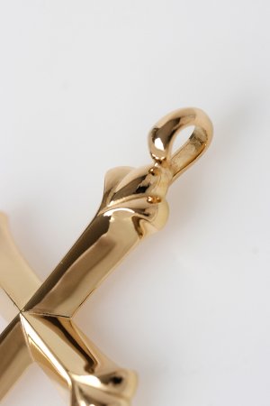 画像6: Taro Washimi タロウ ワシミ 鷲見太郎 K20 Medium cross pendant{E-}{-BFS}