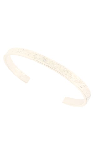 画像1:   Taro Washimi タロウ ワシミ 鷲見太郎 diamond 2mm × K18 Ｍ arabesque design 5mm bangle {WT-BRACELET-120-BJS}  :WTBRACELET-120-F 