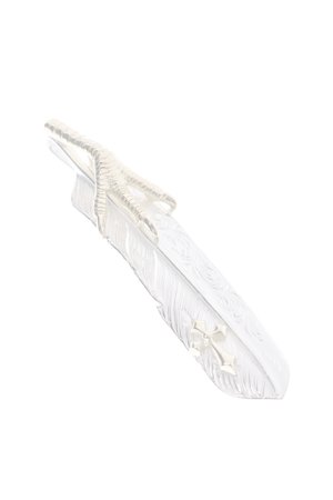 画像4:  {SOLD} Taro Washimi × TRAVIS WALKER（タロウ ワシミ × トラヴィスワーカー） L feather × eagle claw × Small Arrow Cross {-BJS}  :WTW-03-F 