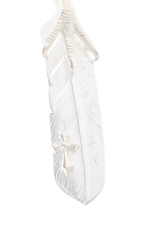 画像5:  {SOLD} Taro Washimi × TRAVIS WALKER（タロウ ワシミ × トラヴィスワーカー） L feather × eagle claw × Small Arrow Cross {-BJS}  :WTW-03-F 