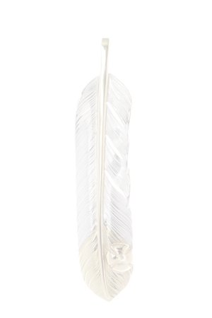 画像1:  {SOLD} Taro Washimi × TRAVIS WALKER（タロウ ワシミ × トラヴィスワーカー） L feather × Small Malibu Cross {-BJS}  :WTW-09-F 