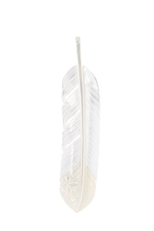 画像1:  {SOLD} Taro Washimi × TRAVIS WALKER（タロウ ワシミ × トラヴィスワーカー） L feather × Small Valor Cross {-BJS}  :WTW-10-F 