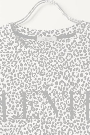 画像2:   Valentino ヴァレンティノ クルーネックスウェットシャツ コットン VALENTINO&アニマリエプリント {-BAA}  :WV0MF18W7VSY56 