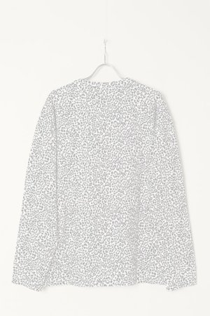 画像5:   Valentino ヴァレンティノ クルーネックスウェットシャツ コットン VALENTINO&アニマリエプリント {-BAA}  :WV0MF18W7VSY56 