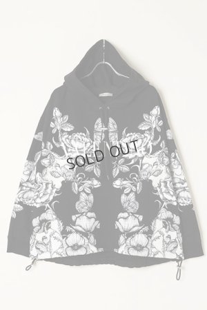 画像1: {SOLD}Valentino ヴァレンティノ ダークブルーミング コットン スウェットシャツ{-BAA}