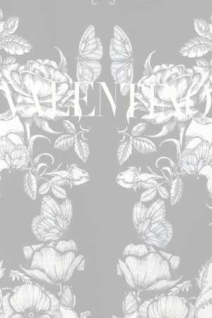 画像3:   Valentino ヴァレンティノ ダークブルーミング コットン スウェットシャツ {-BAA}  :WV3MF18K7LPK46 