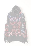   FAITH CONNEXION フェイスコネクション NTMB BLACK HOODIE{X3359JNTM23-BLK-AIA}