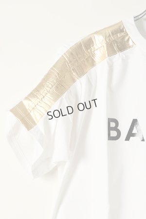 画像3: BALMAIN バルマン BF2 SHOULDER GOLD TAPE BALMAIN TS{XF0EG020BB43-GAB-BBS}