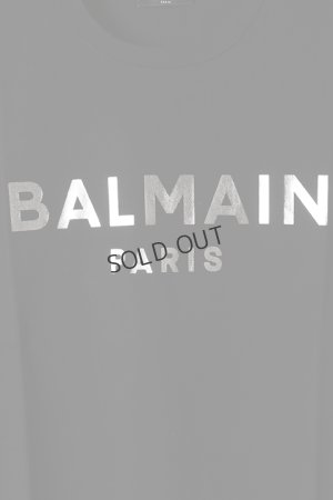 画像4: {SOLD}BALMAIN バルマン BH2 T-SHIRTS C-F FOIL-LOGO{XH0EF000BB29-EAC-BBS}