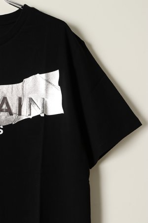 画像3: BALMAIN バルマン BH2 T-SHIRTS BULKY SILVER TAPE{XH0EG010BB48-EBB-BBS}