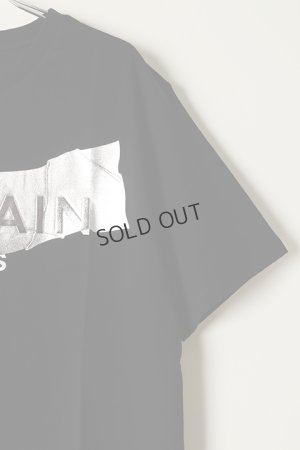 画像3: {SOLD}BALMAIN バルマン BH2 T-SHIRTS BULKY SILVER TAPE{XH0EG010BB48-EBB-BBS}