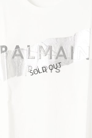 画像4: {SOLD}BALMAIN バルマン BH2 T-SHIRTS BULKY SILVER TAPE{XH0EG010BB48-GIM-BBS}