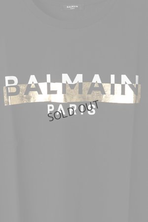 画像4: {SOLD}BALMAIN バルマン BH2 T-SHIRTS BULKY FOIL TAPE{XH0EG010BB59-EDC-BBS}