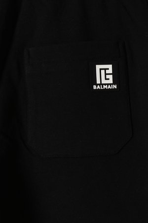 画像4: 【 50%OFF セール｜108,900円→54,450円】 BALMAIN バルマン BH2 PANTS SHORT DRAWSTRINGS{XH0OA051JC99-OPA-BBS}