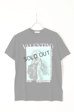 画像1: {SOLD}Valentino ヴァレンティノ アーカイブ 1971 プリント コットン クルーネックTシャツ {XV0MG10V8H4-0RF-BBS}