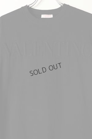 画像4: {SOLD}Valentino ヴァレンティノ エンボスド Tシャツ{XV3MG08Y843-ONO-BBS}