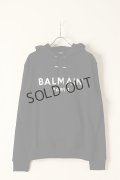 {SOLD}BALMAIN バルマン BALMAIN PRINT HOODIE{-BBA}