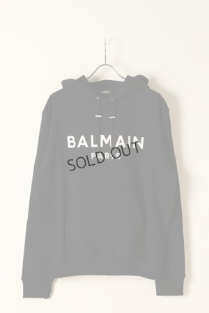 画像1: {SOLD}BALMAIN バルマン BALMAIN PRINT HOODIE{-BBA}