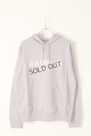 画像1: {SOLD}BALMAIN バルマン BALMAIN PRINT HOODIE{-BBA}